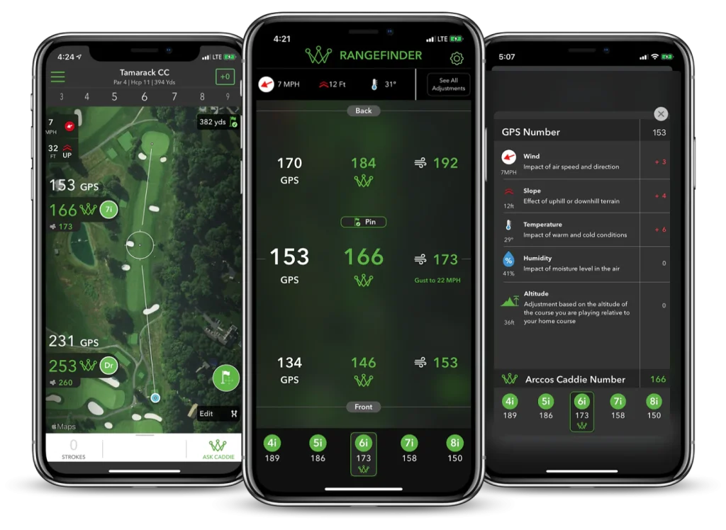 Arccos Caddie - Golf App for Apple Watch