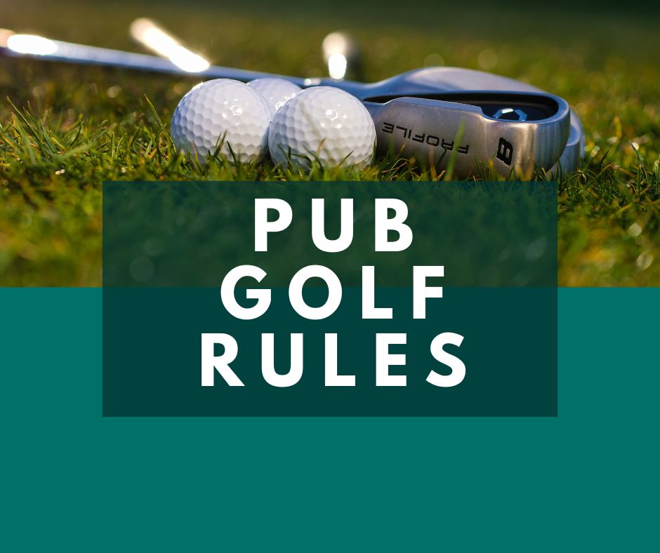 Pub golf rules